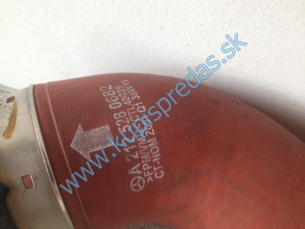 Hadica intercoolera MERCEDES E W212 W207 2.2 CDI